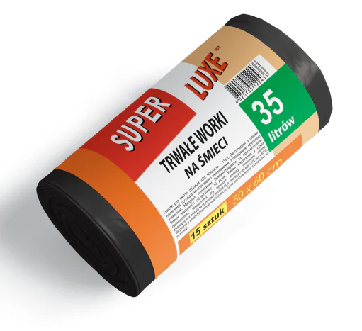 Пакети для сміття 35*15 ТМ Super LuxeR